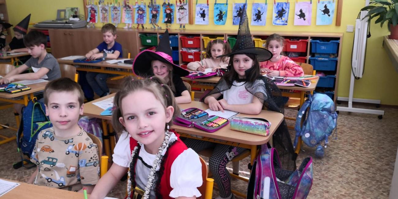 Čarodějnický den  1.A, 1.B, 1.C