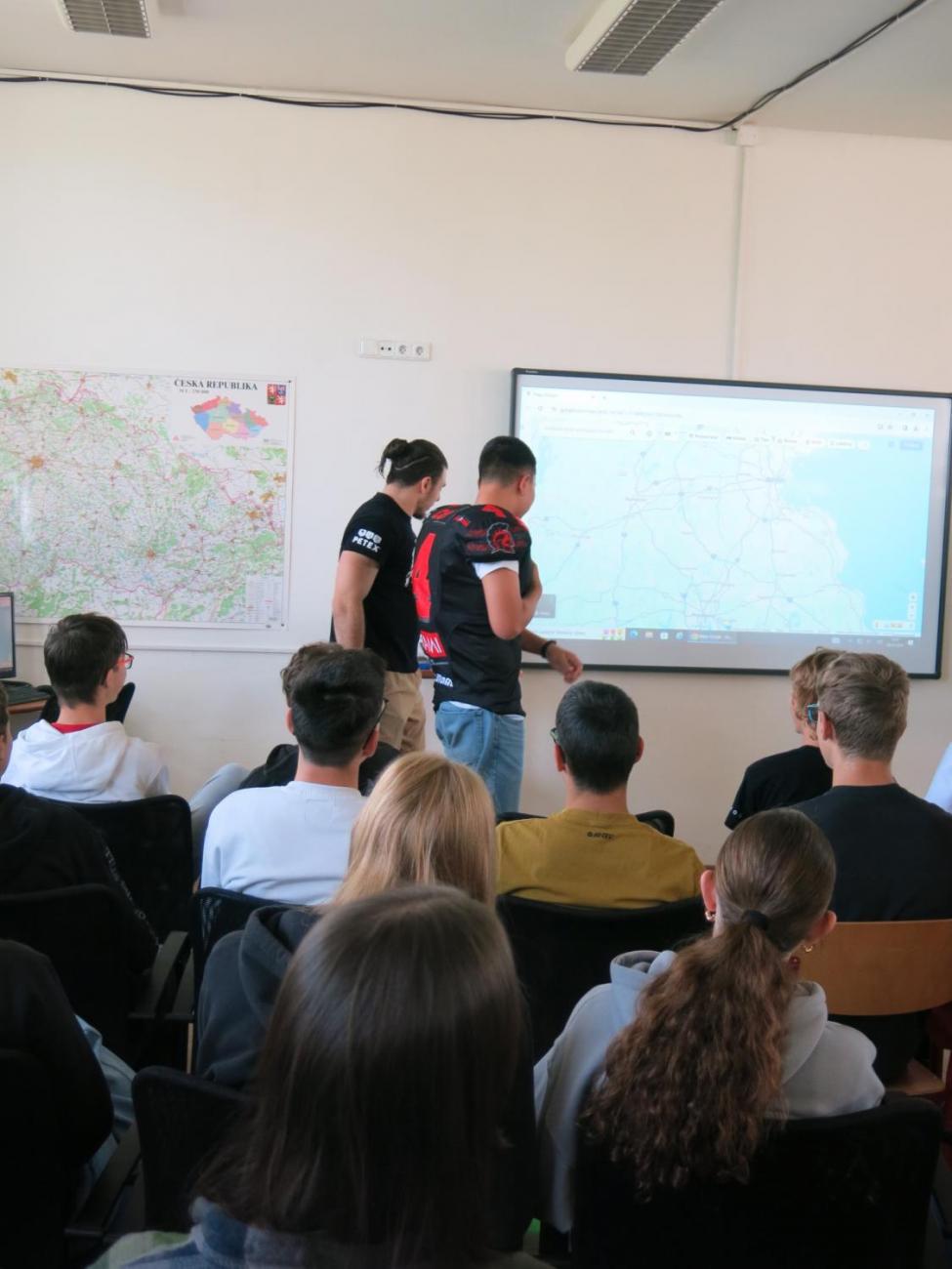 Beseda s hráčem amerického fotbalu