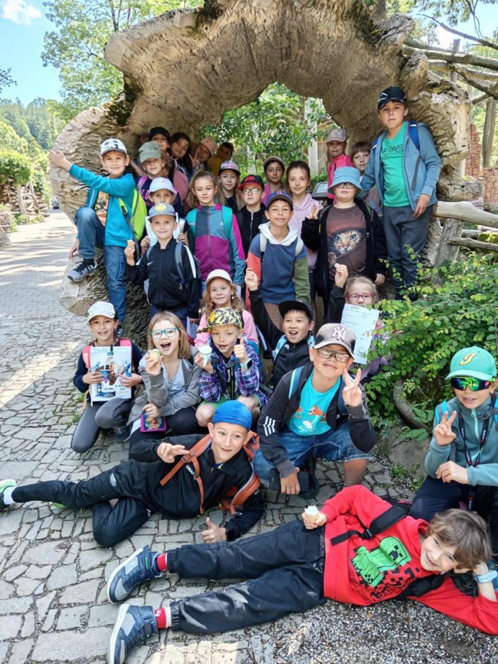 Návštěva ZOO - turistický den  2.B