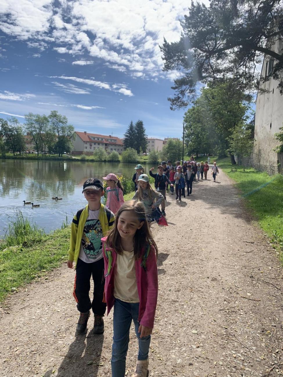 Výlet do Telče  1.B