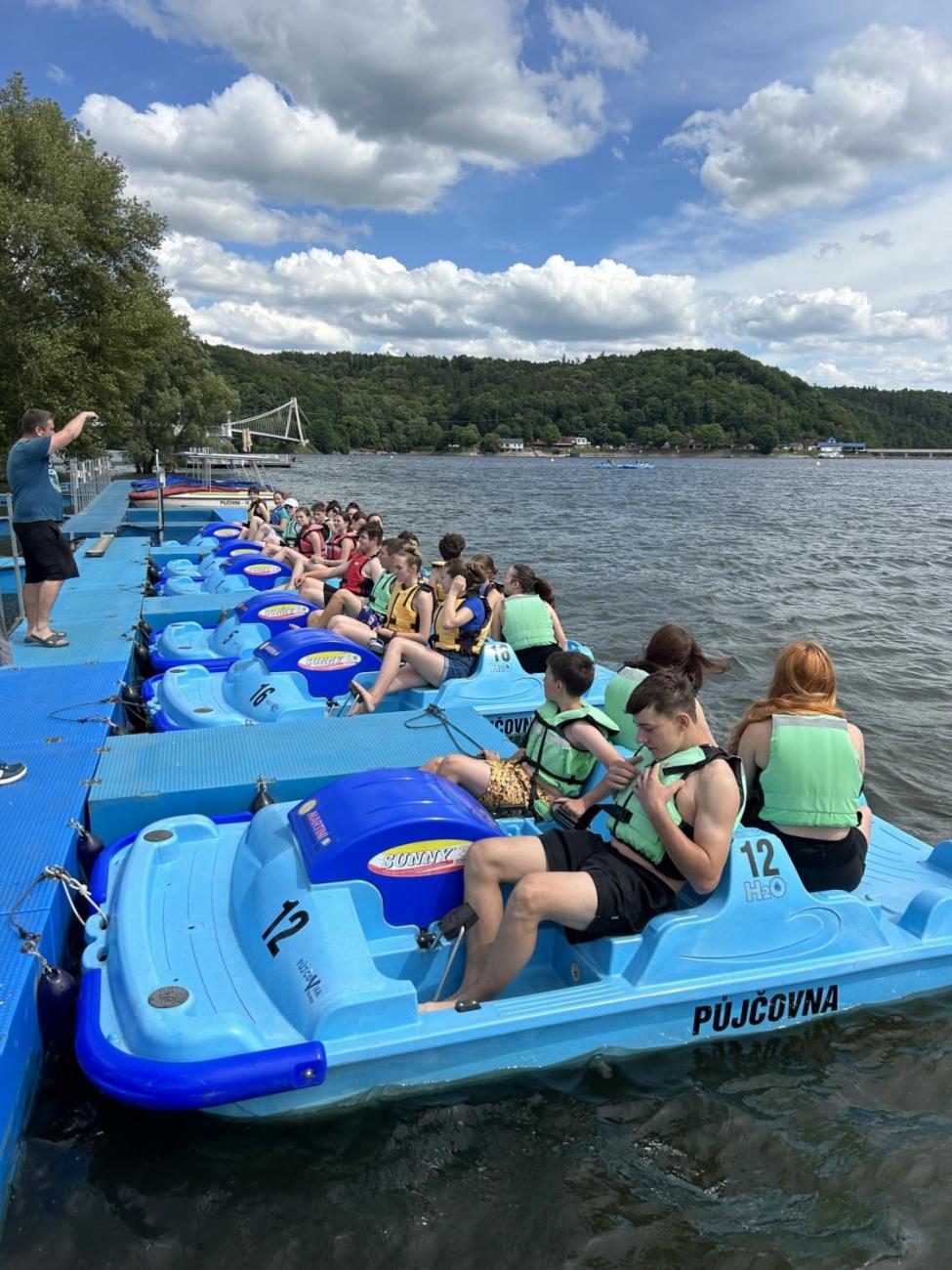 Výlet na Vranovskou pláž  9.A