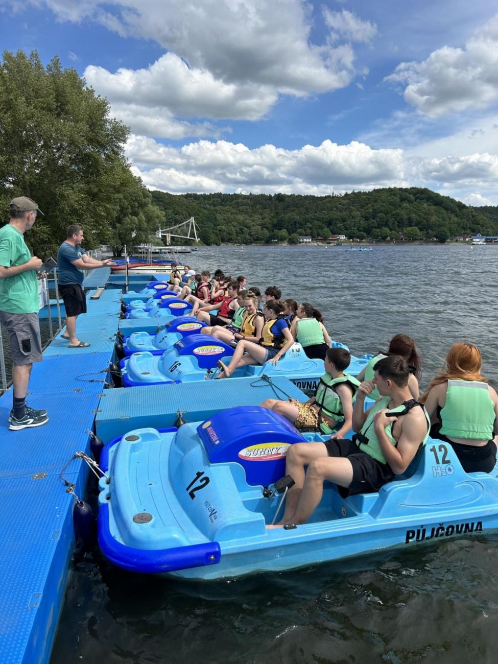 Výlet na Vranovskou pláž  9.A