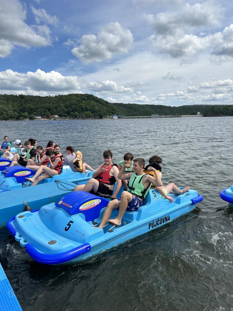 Výlet na Vranovskou pláž  9.A