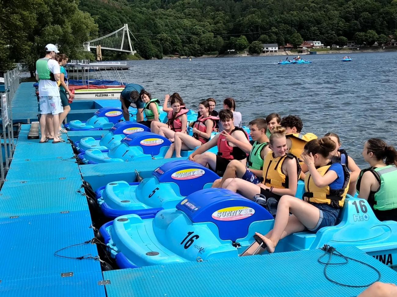 Výlet na Vranovskou pláž  9.A
