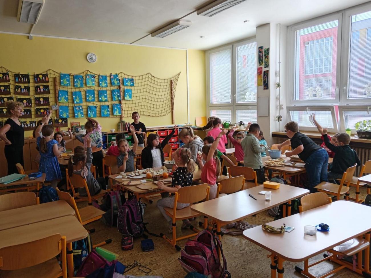 Příprava svačiny  2.B