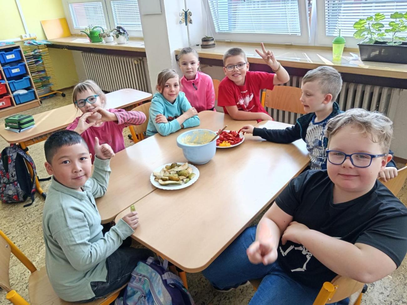 Příprava svačiny  2.B