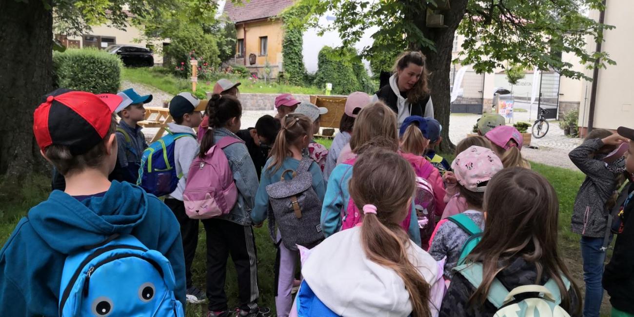 Výlet do Telče za dračím vejcem  1.A