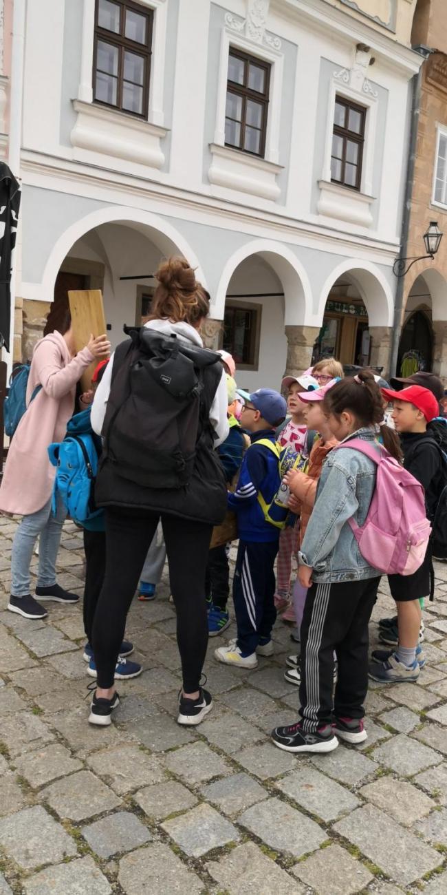 Výlet do Telče za dračím vejcem  1.A