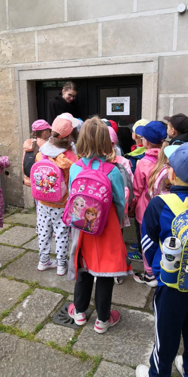 Výlet do Telče za dračím vejcem  1.A