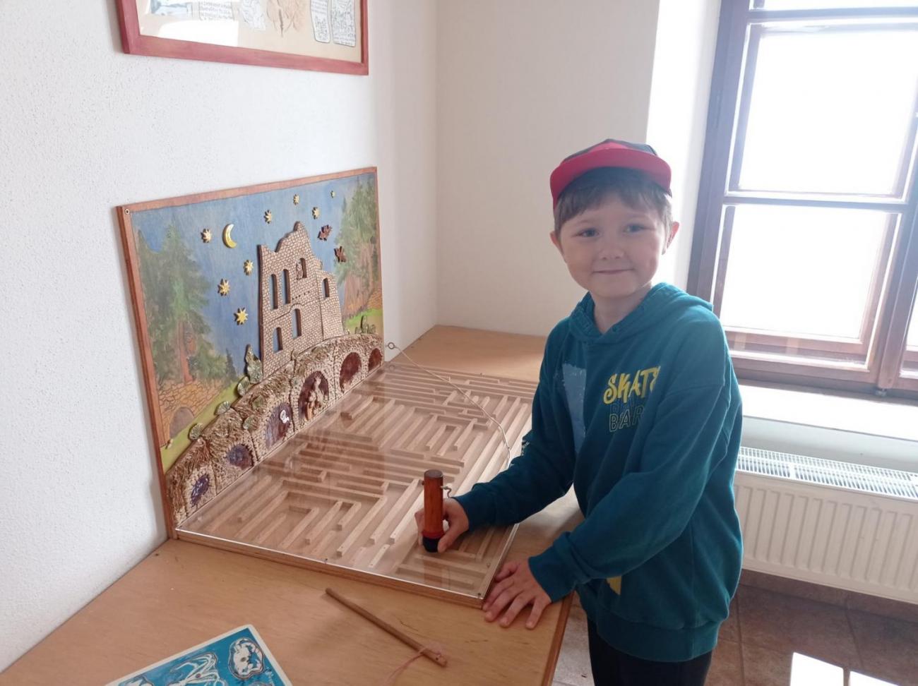 Výlet do Telče za dračím vejcem  1.A