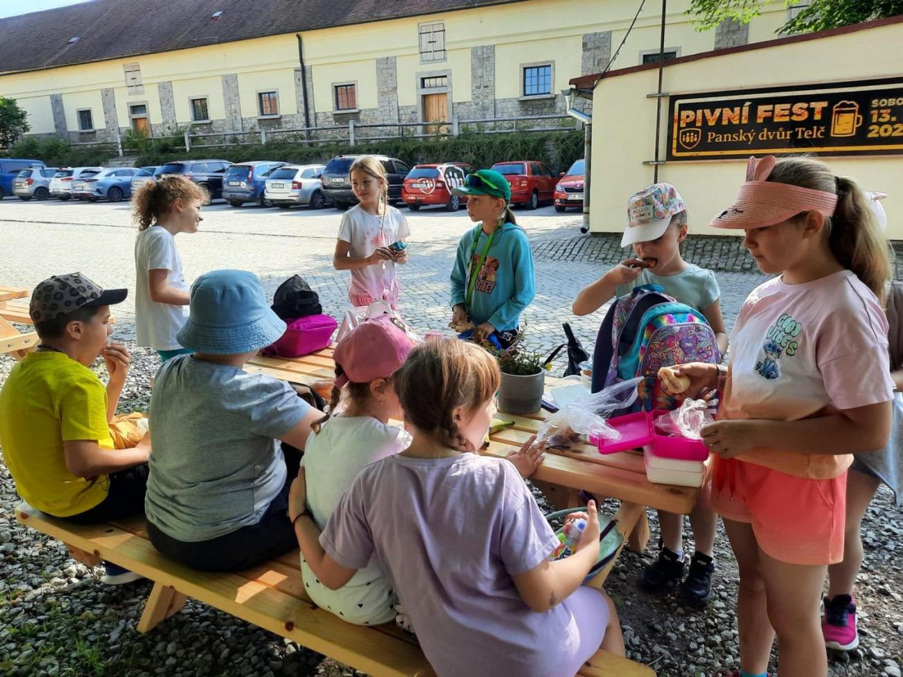 Výlet do Telče   2.B