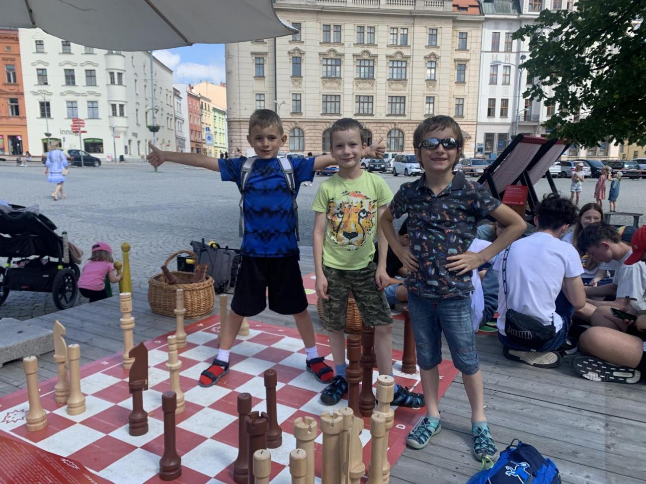 Spolupráce  1.B a 9.B