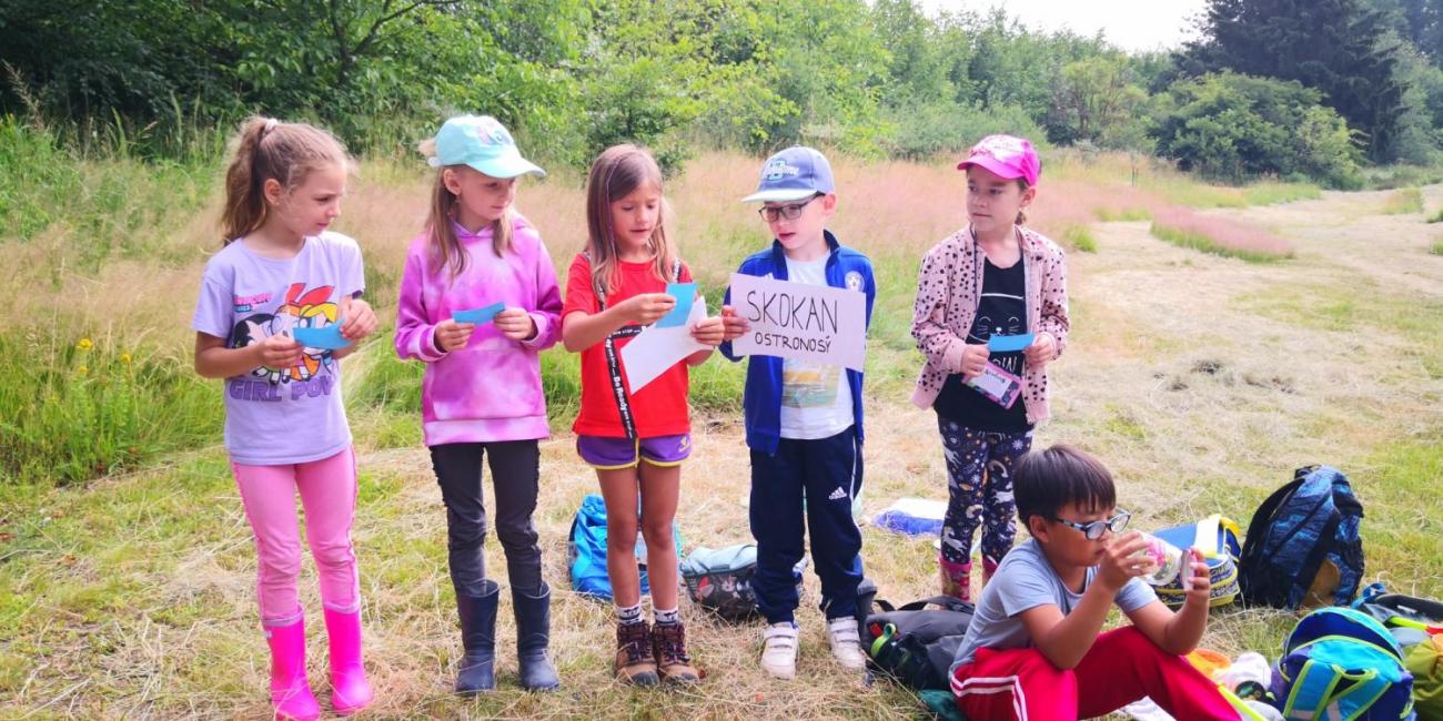 Modré žáby pod Šacberkem  1.A