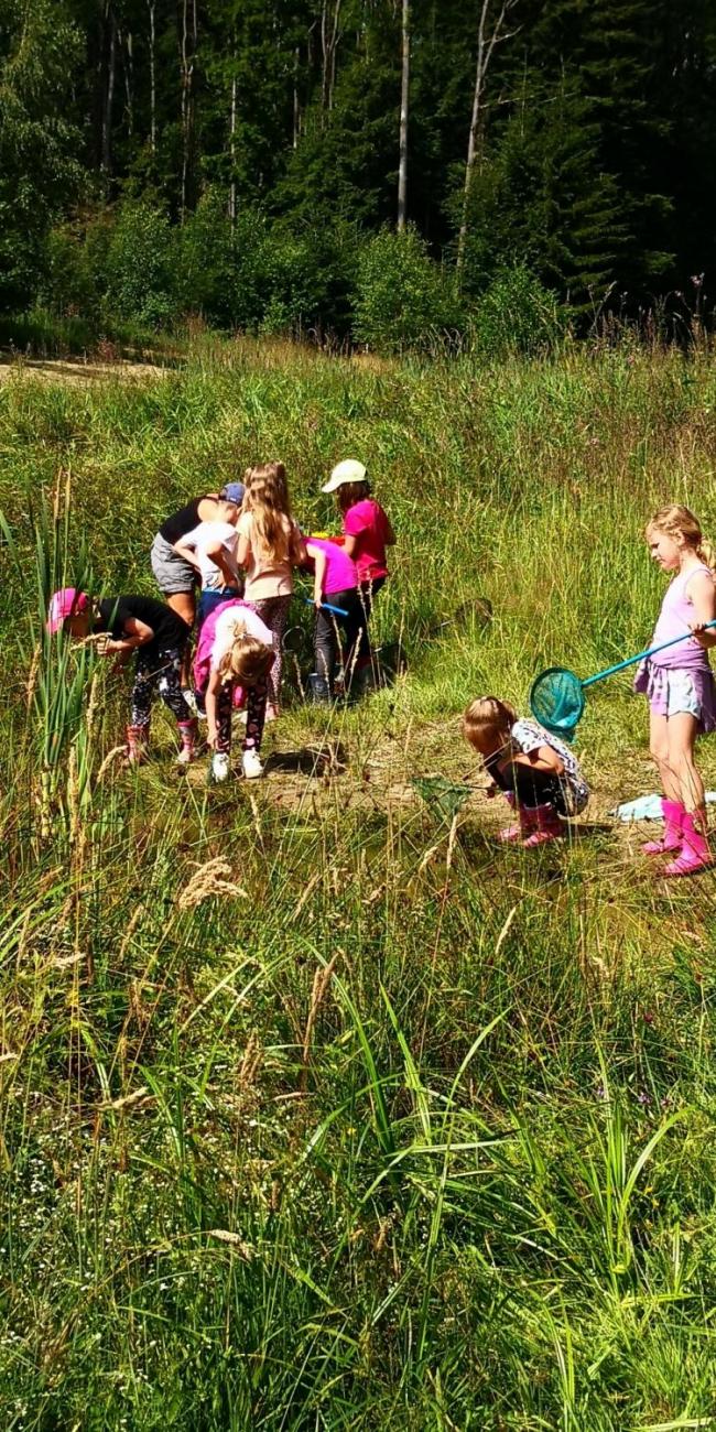 Modré žáby pod Šacberkem  1.A