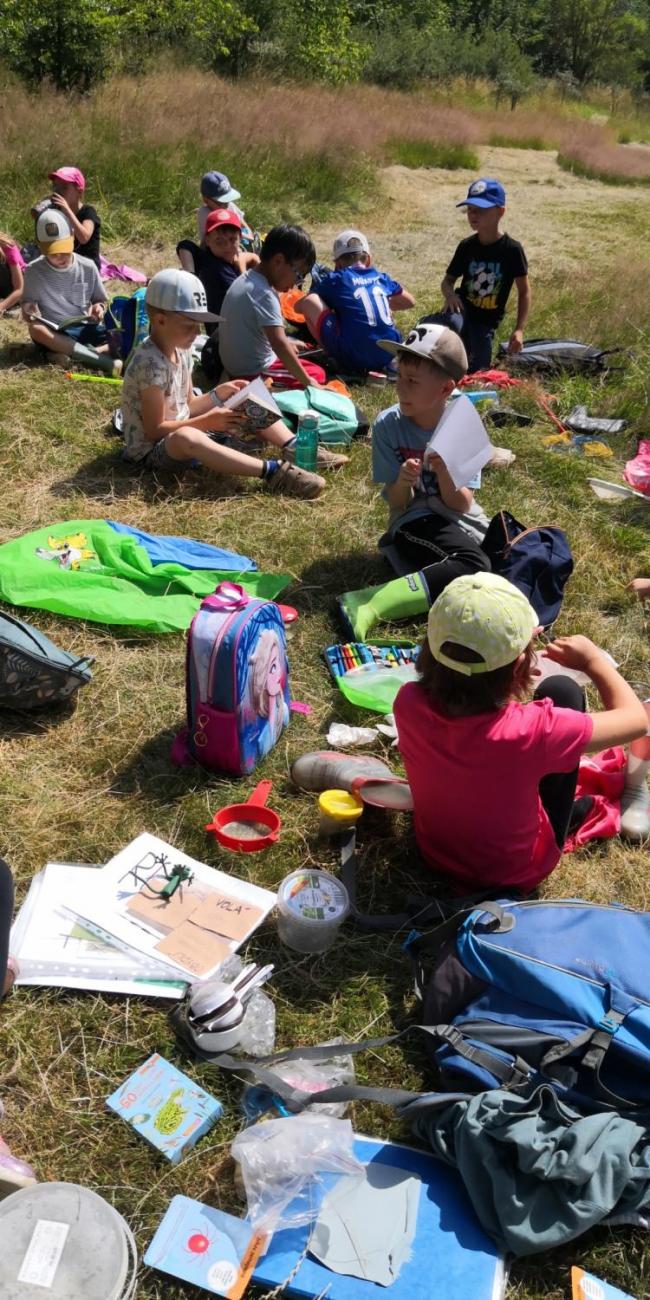 Modré žáby pod Šacberkem  1.A