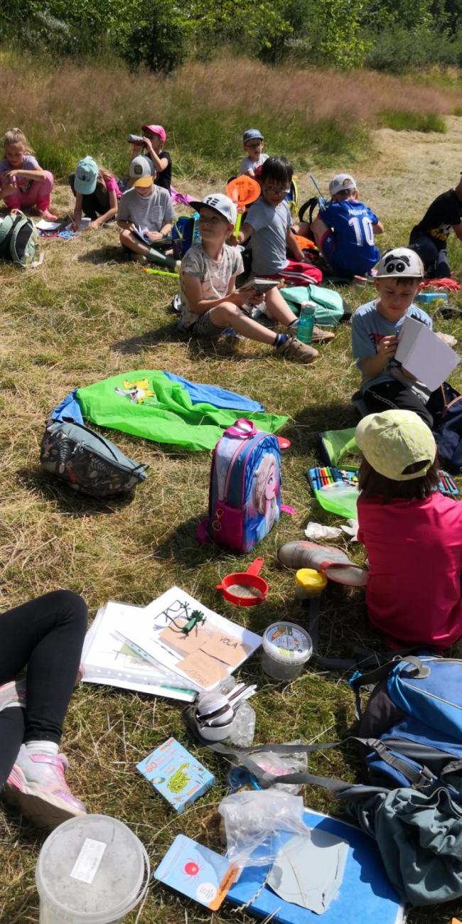 Modré žáby pod Šacberkem  1.A