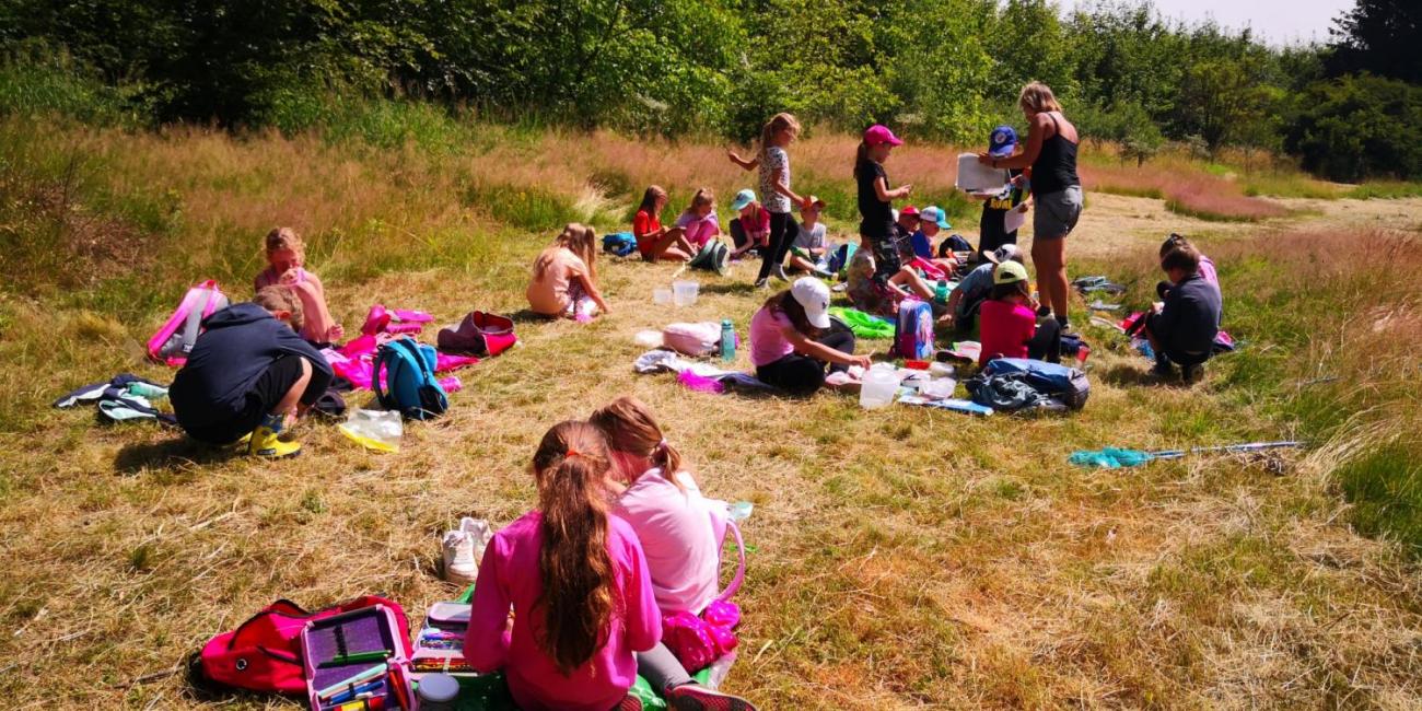 Modré žáby pod Šacberkem  1.A