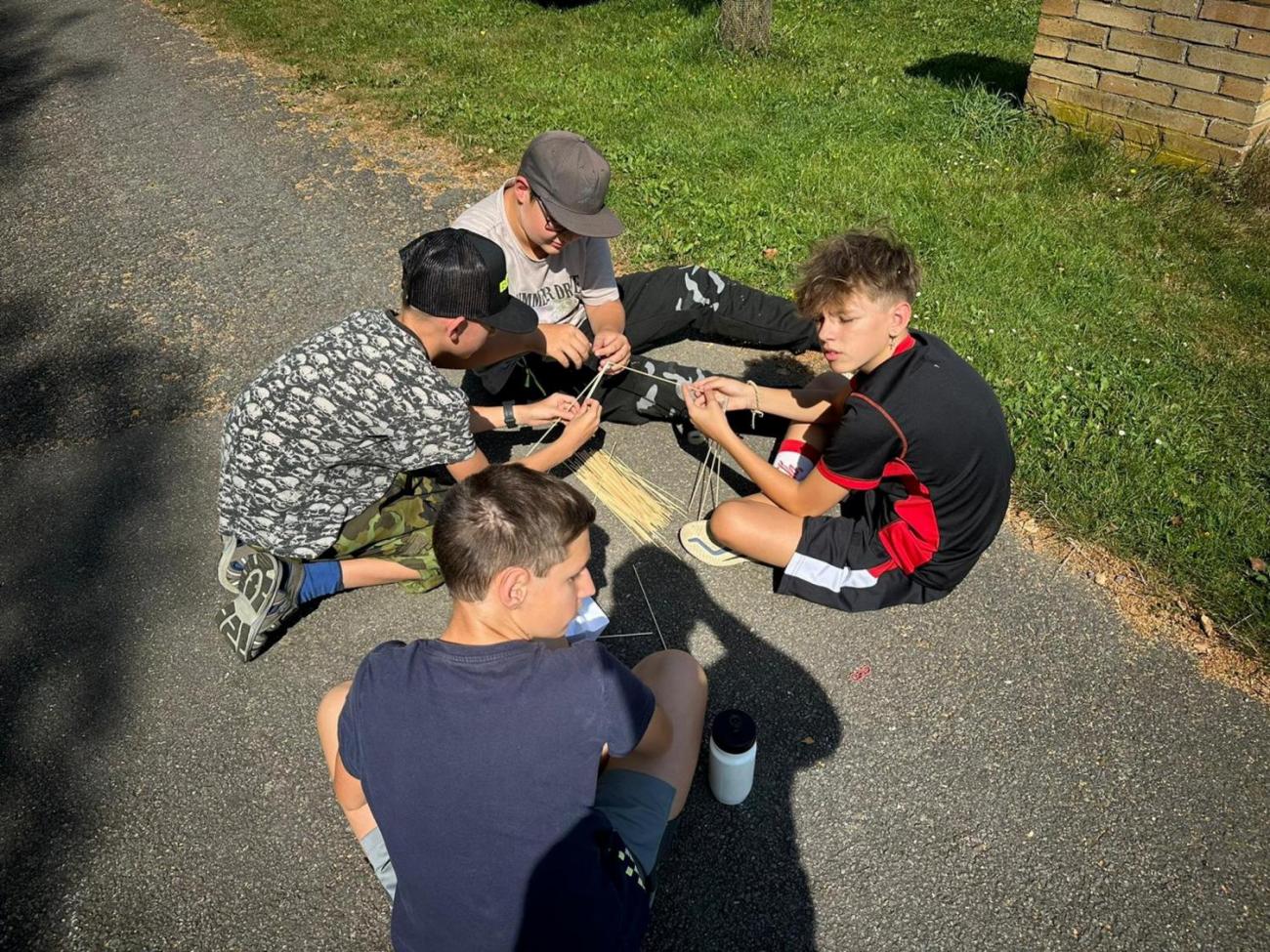 Zápis z výjezdu osmáků…