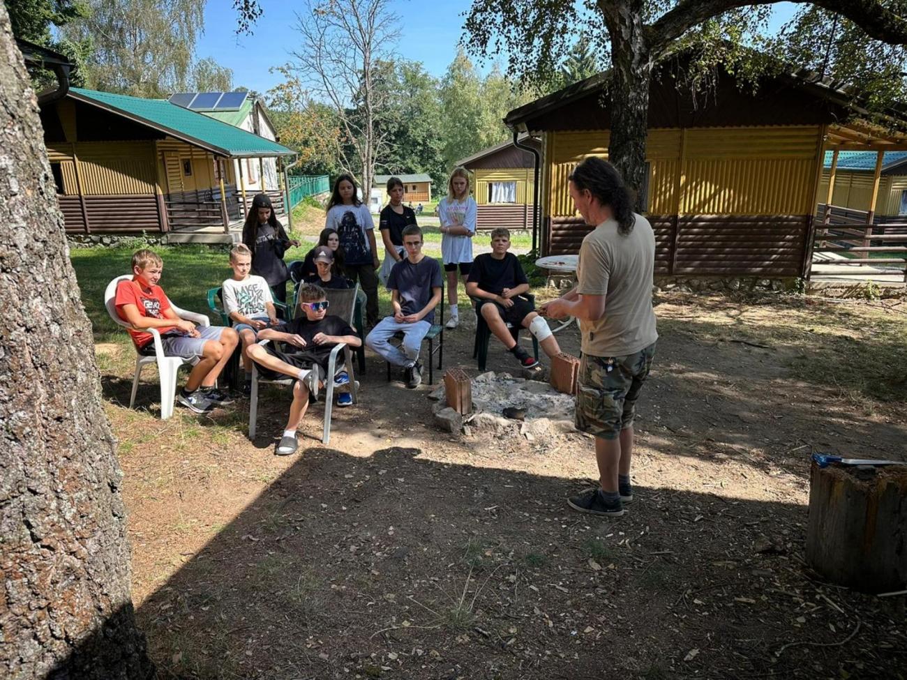 Zápis z výjezdu osmáků…