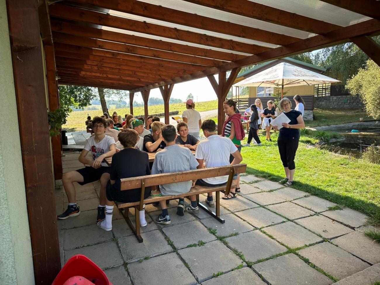 Zápis z výjezdu osmáků…