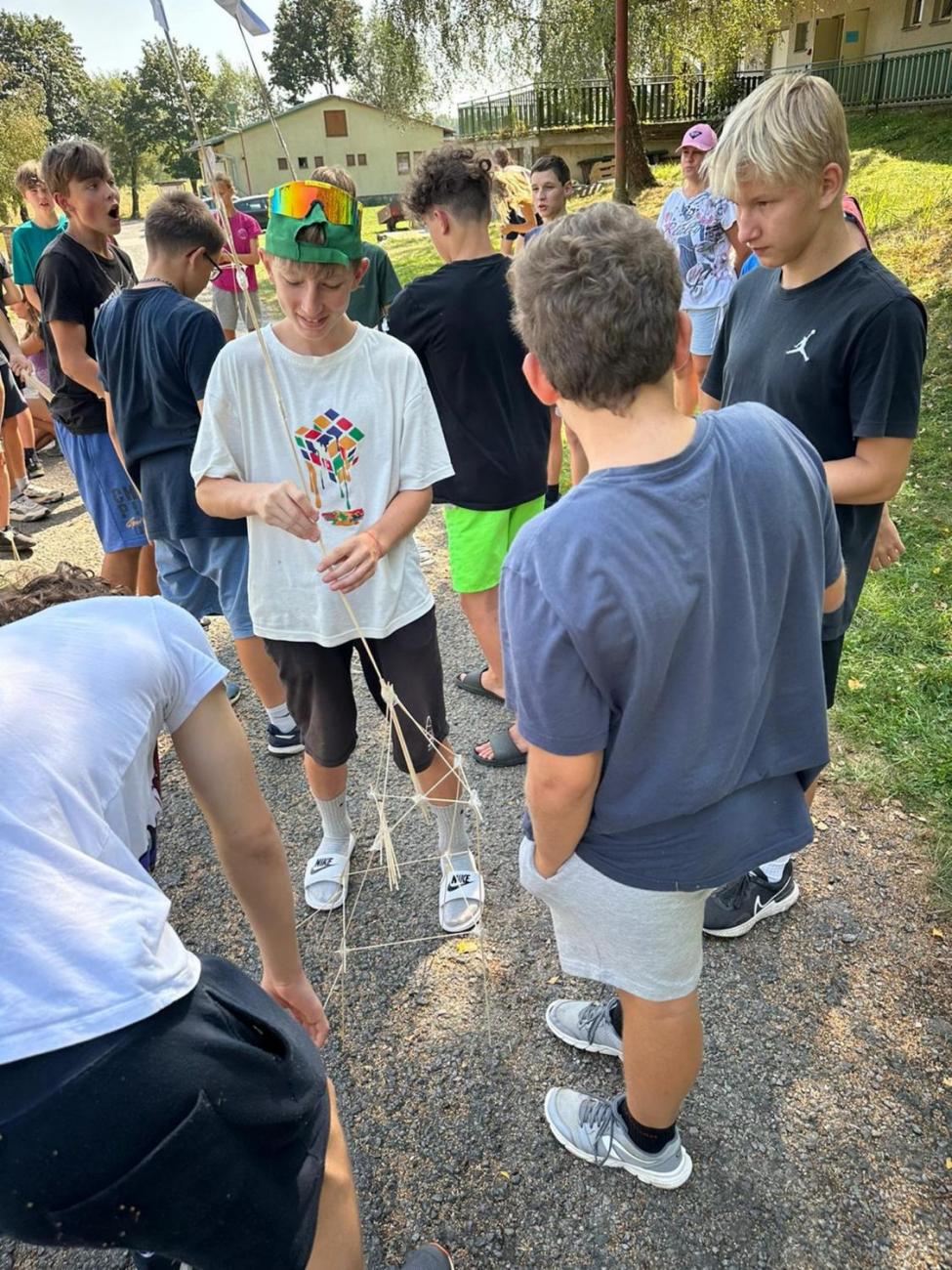 Zápis z výjezdu osmáků…