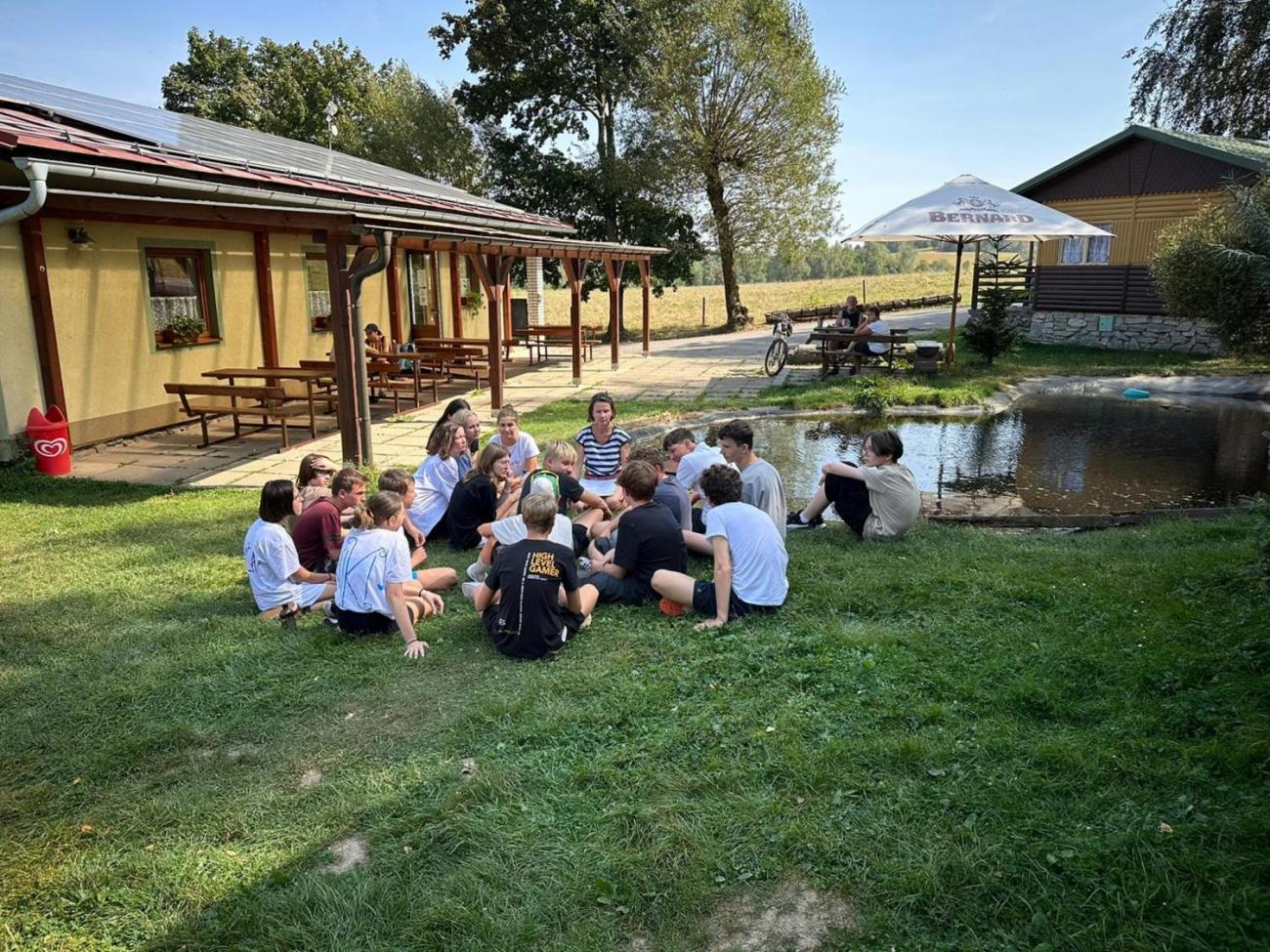 Zápis z výjezdu osmáků…