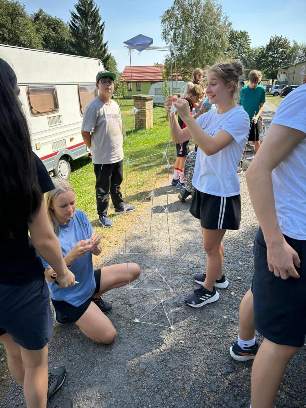 Zápis z výjezdu osmáků…