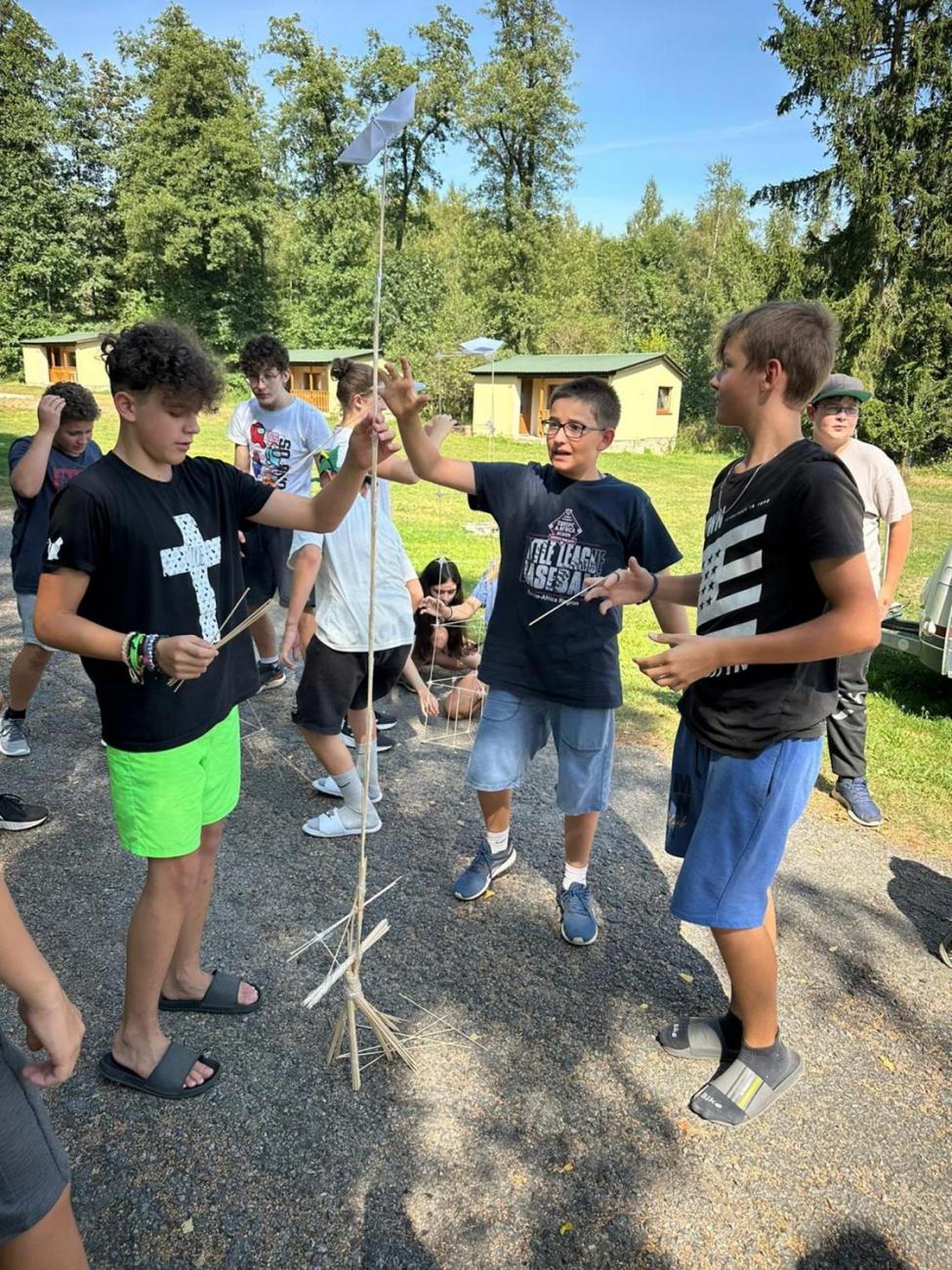 Zápis z výjezdu osmáků…