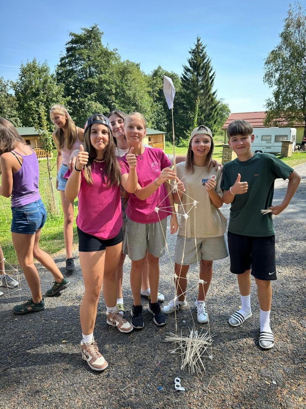 Zápis z výjezdu osmáků…