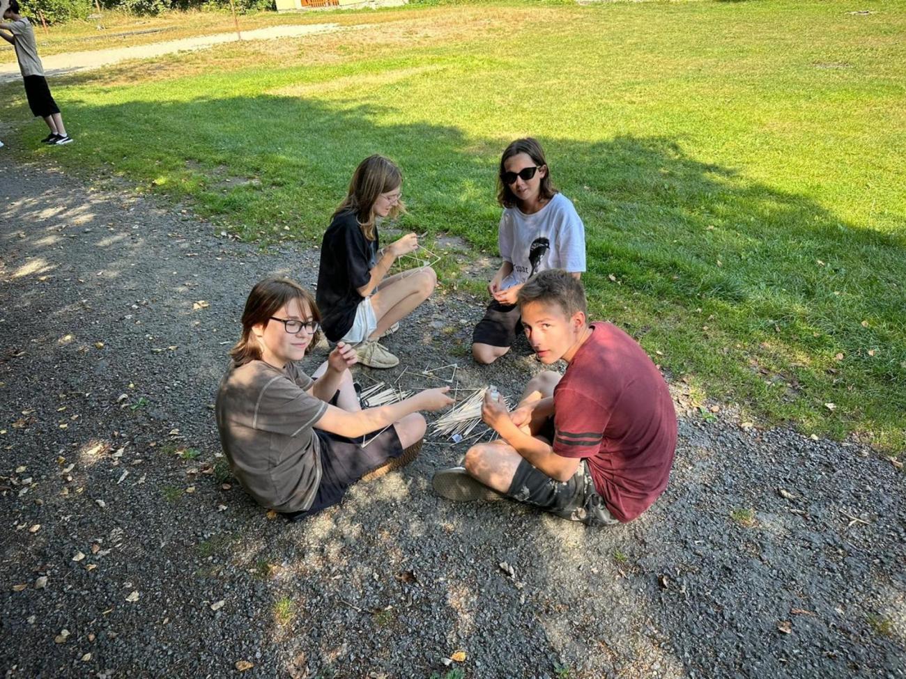 Zápis z výjezdu osmáků…