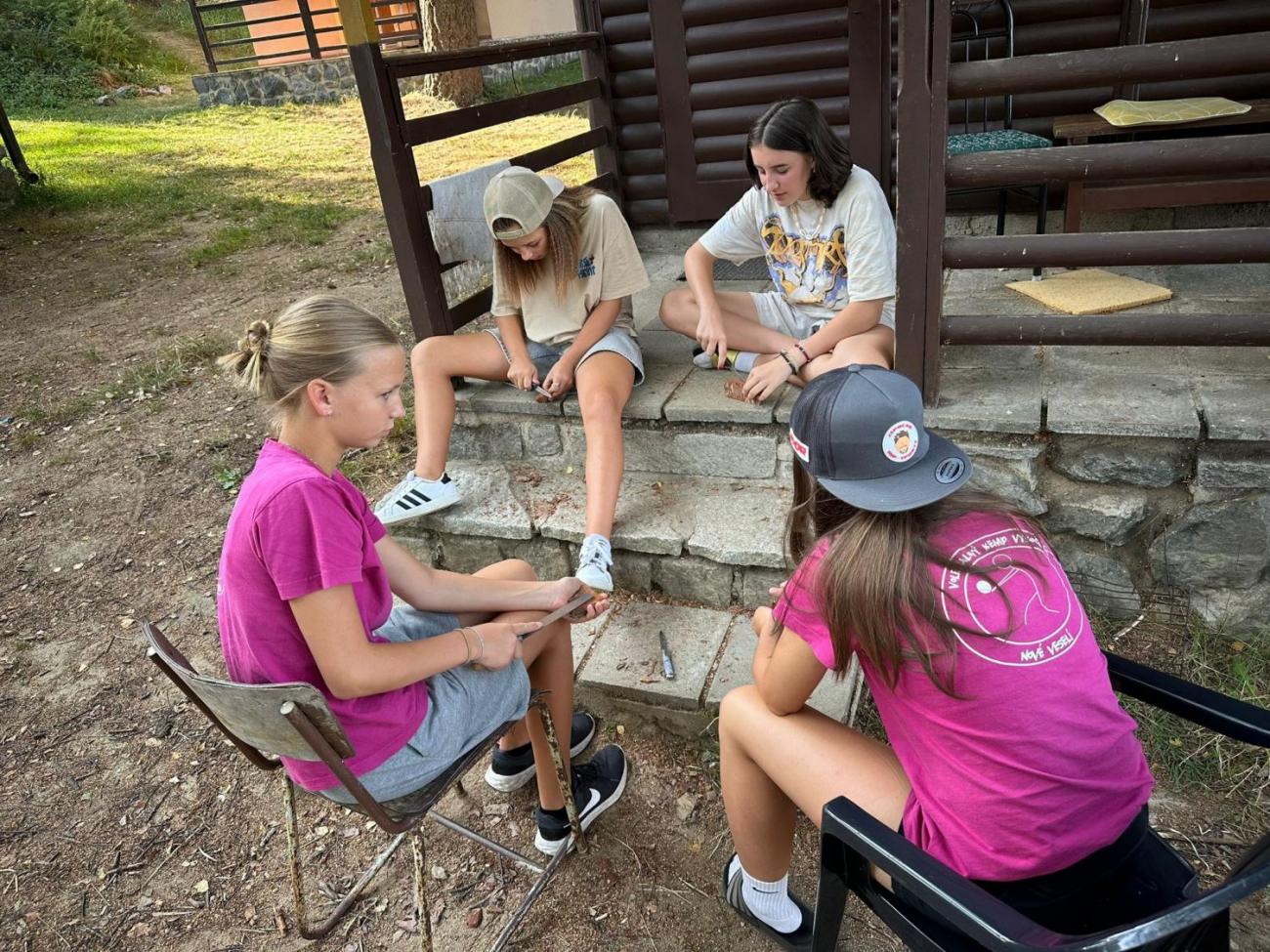 Zápis z výjezdu osmáků…