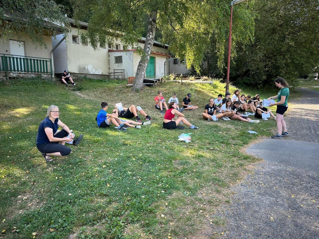 Zápis z výjezdu osmáků…