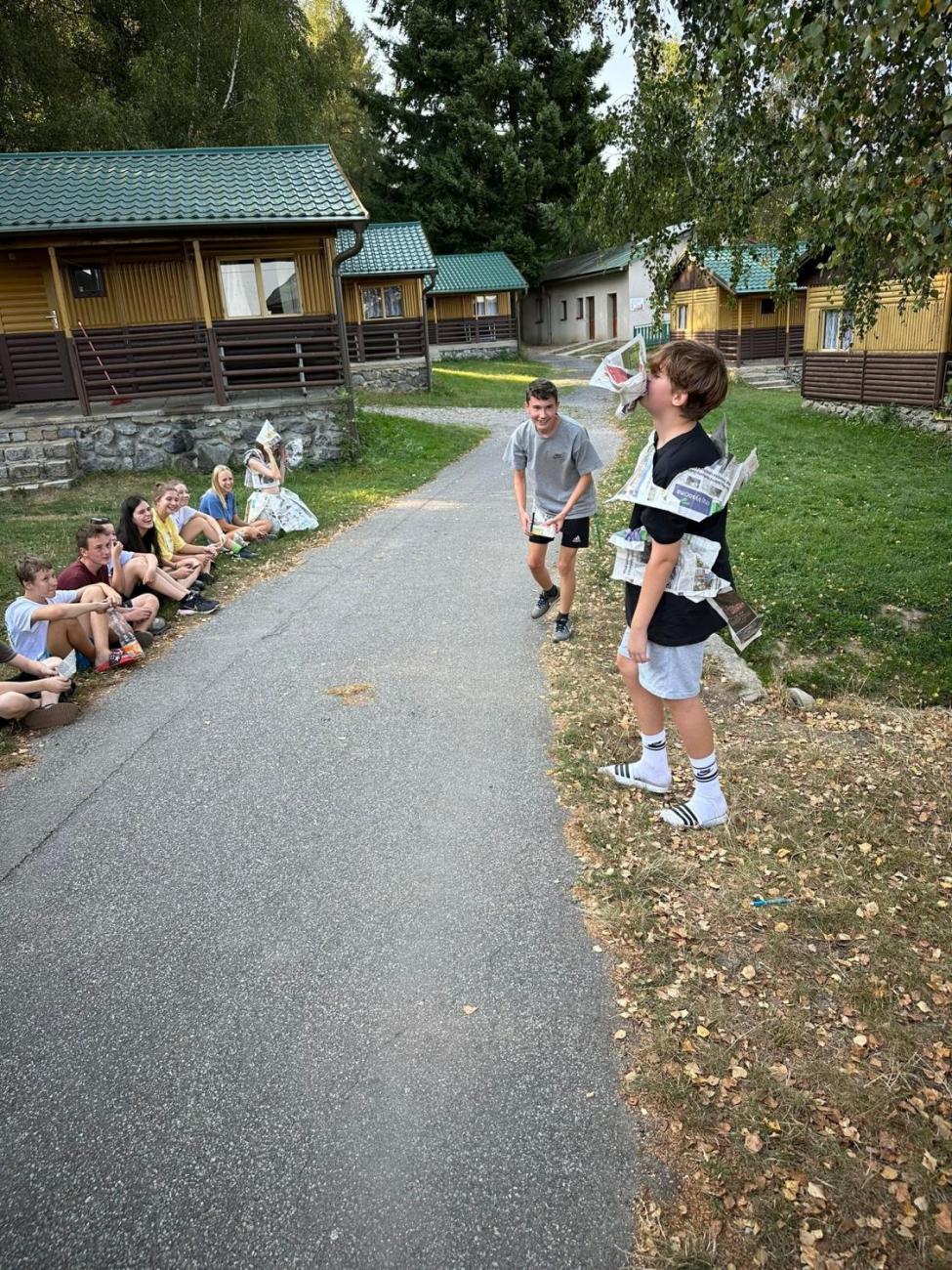 Zápis z výjezdu osmáků…