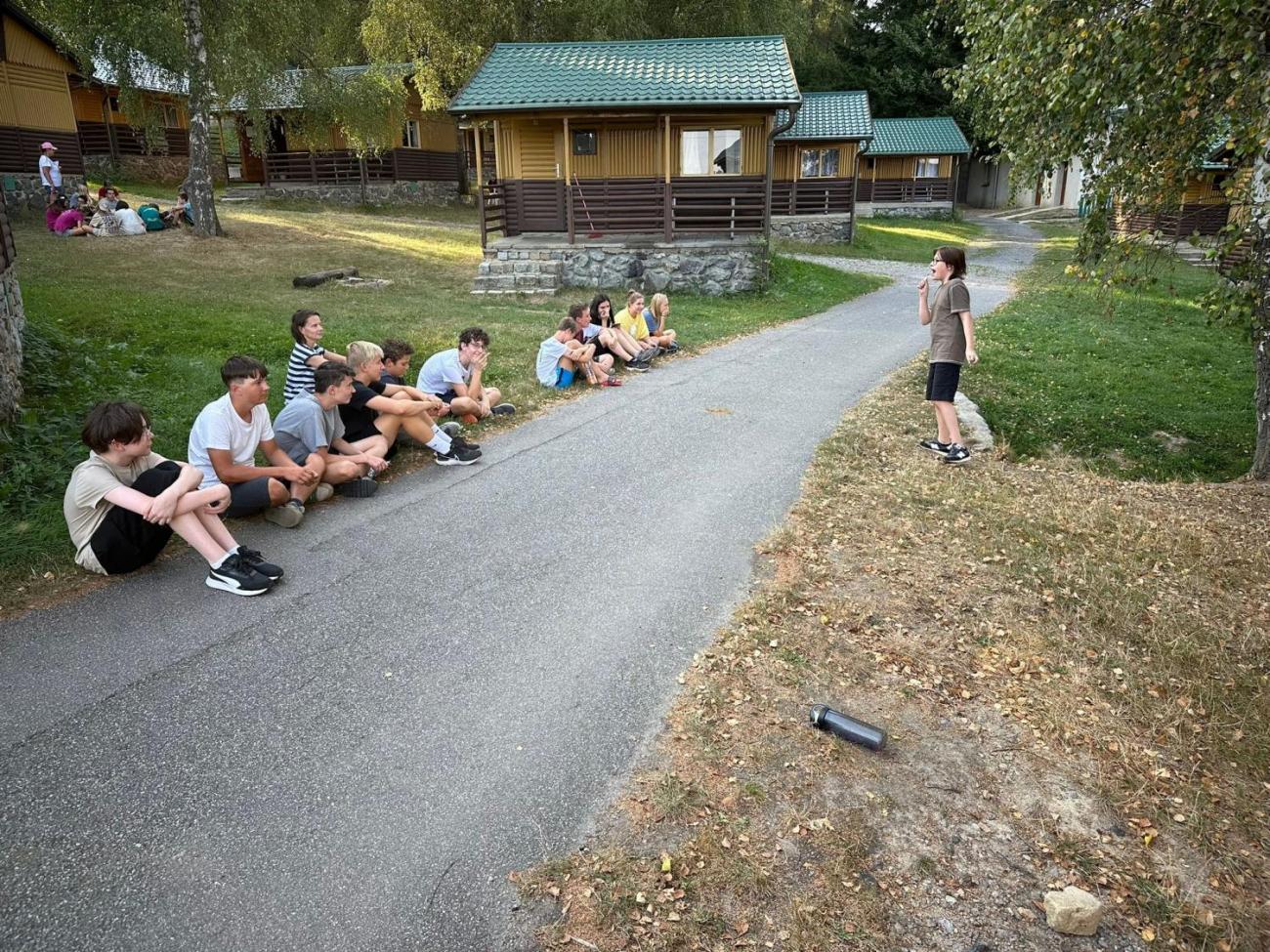 Zápis z výjezdu osmáků…