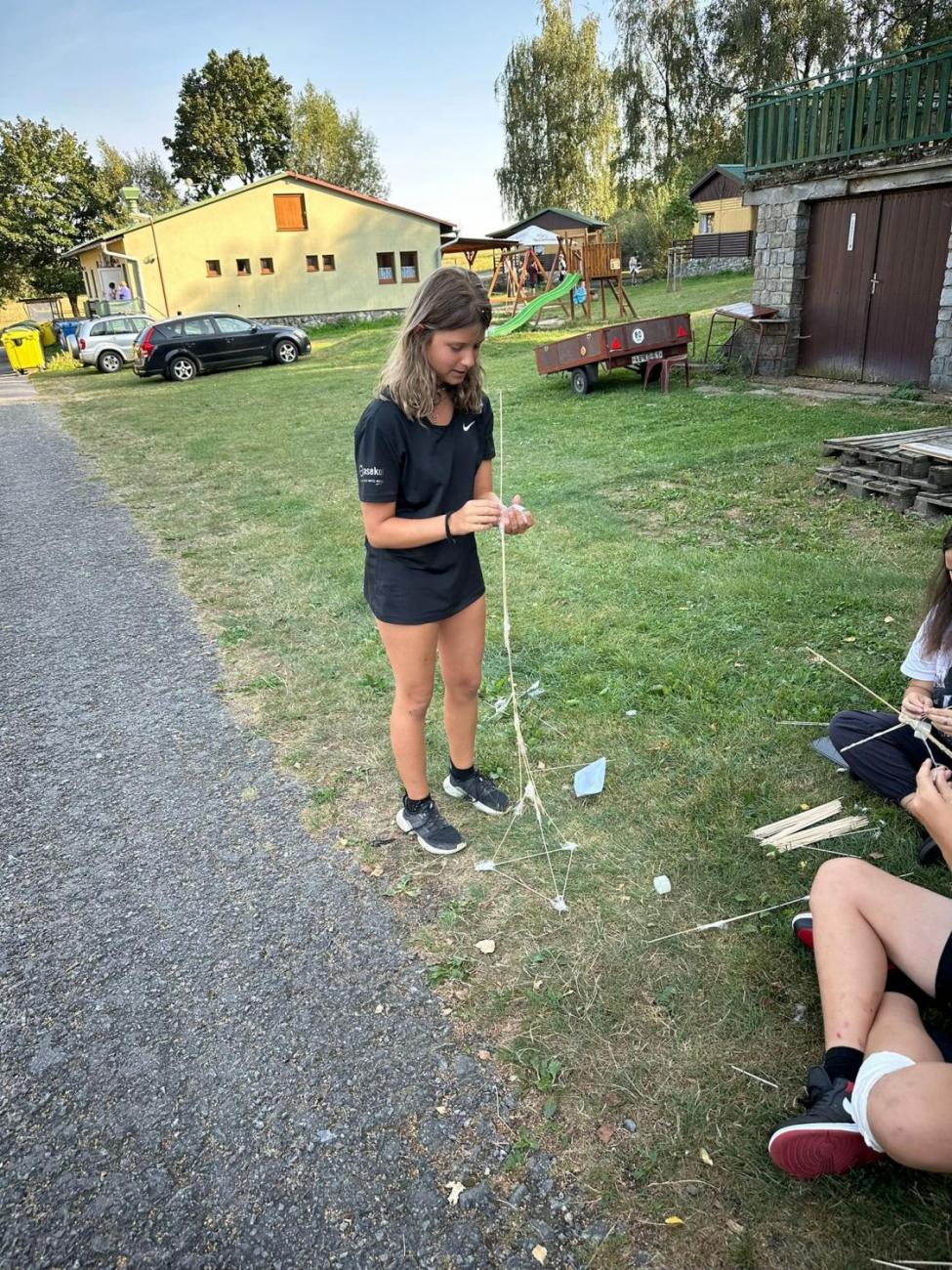 Zápis z výjezdu osmáků…