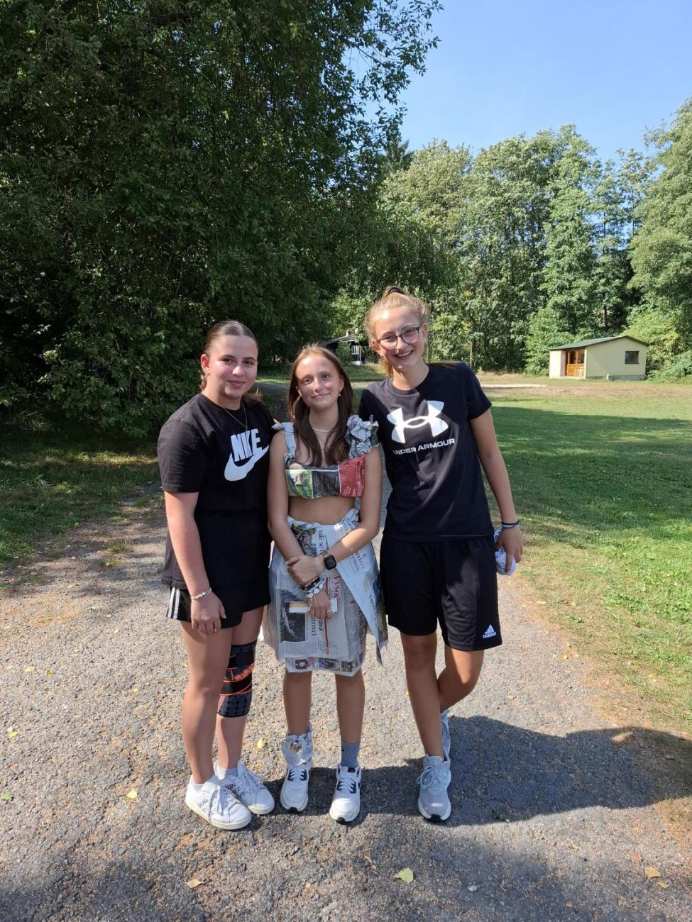 Zápis z výjezdu osmáků…