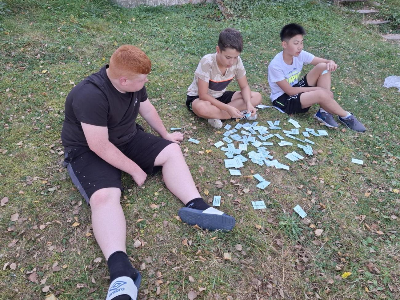 Zápis z výjezdu osmáků…