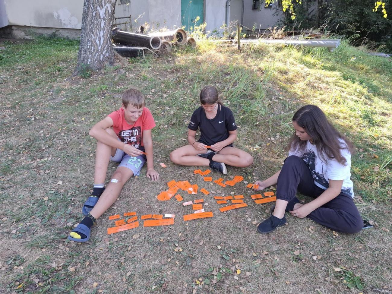 Zápis z výjezdu osmáků…