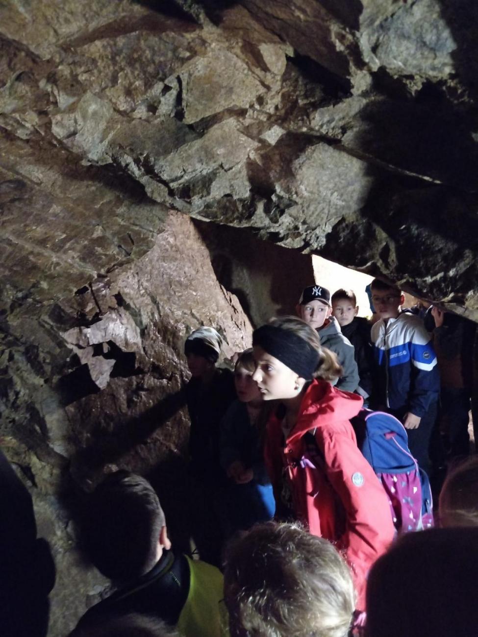 Návštěva jihlavského podzemí 3.B