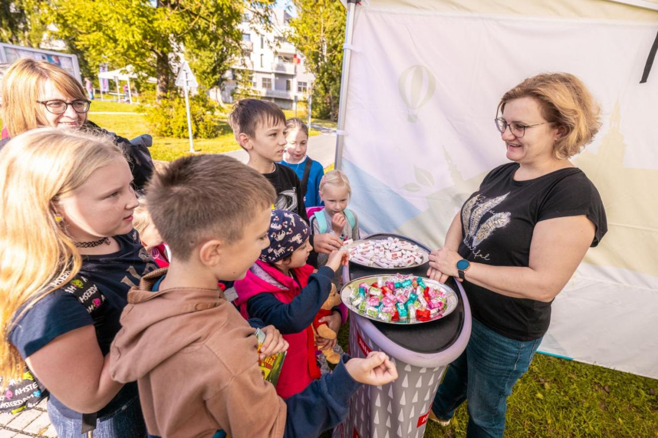 Dětský den na dopravním hřišti, 1. ročníky s 5.B