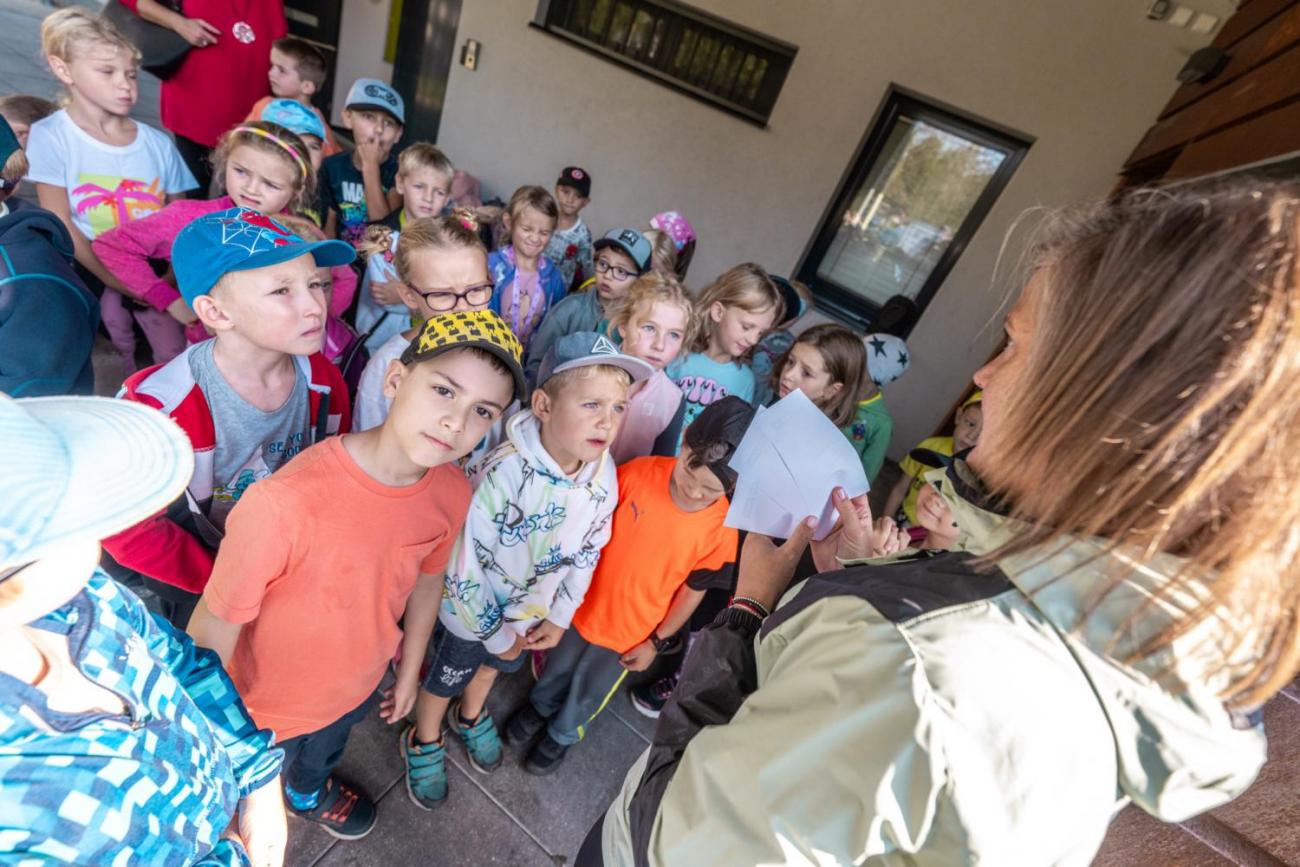 Dětský den na dopravním hřišti, 1. ročníky s 5.B