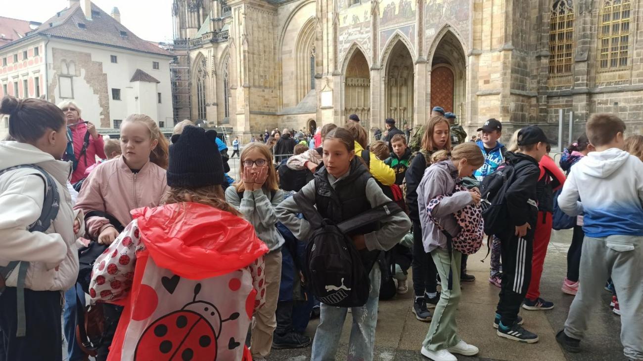 Vlastivědný výlet do Prahy  5. ročník