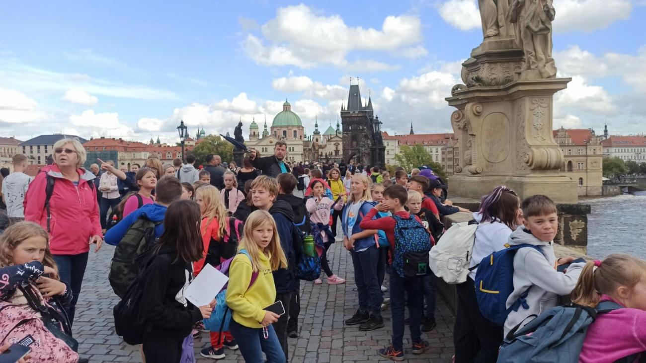 Vlastivědný výlet do Prahy  5. ročník