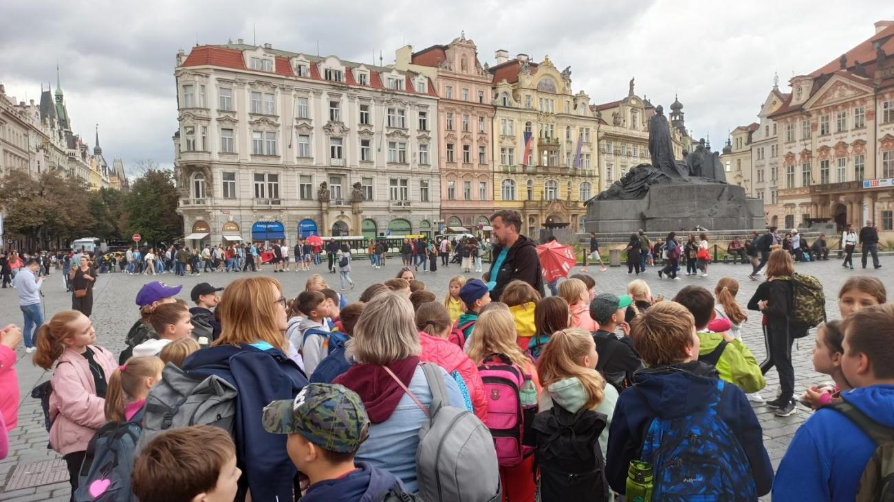 Vlastivědný výlet do Prahy  5. ročník