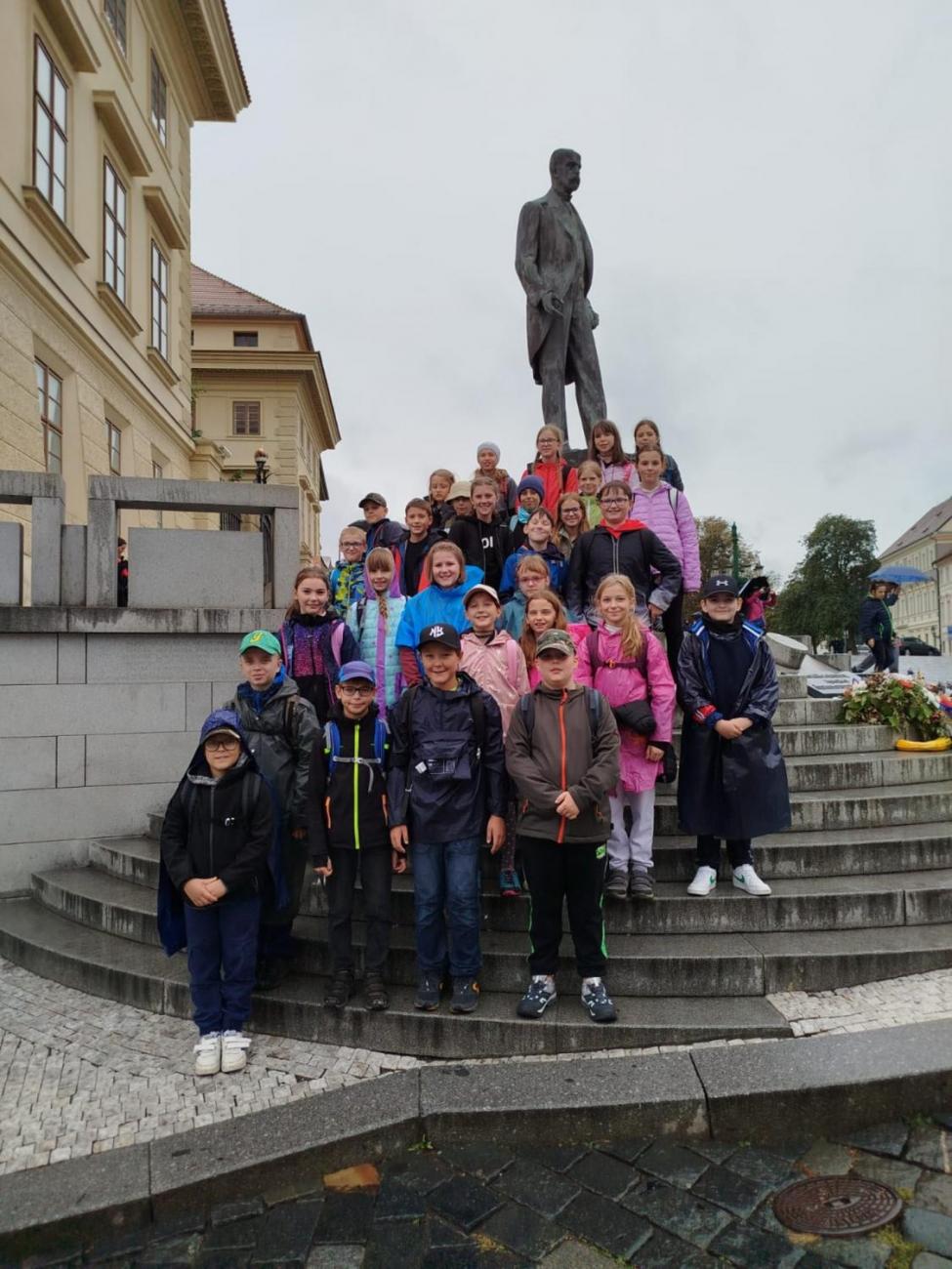 Vlastivědný výlet do Prahy  5. ročník