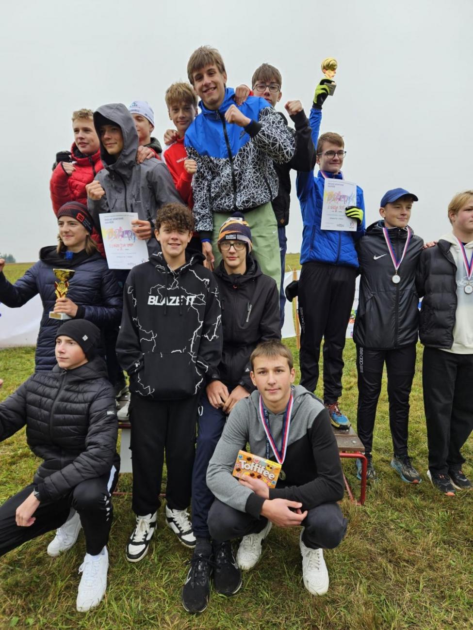 Starší žáci doběhli až na republikové finále!