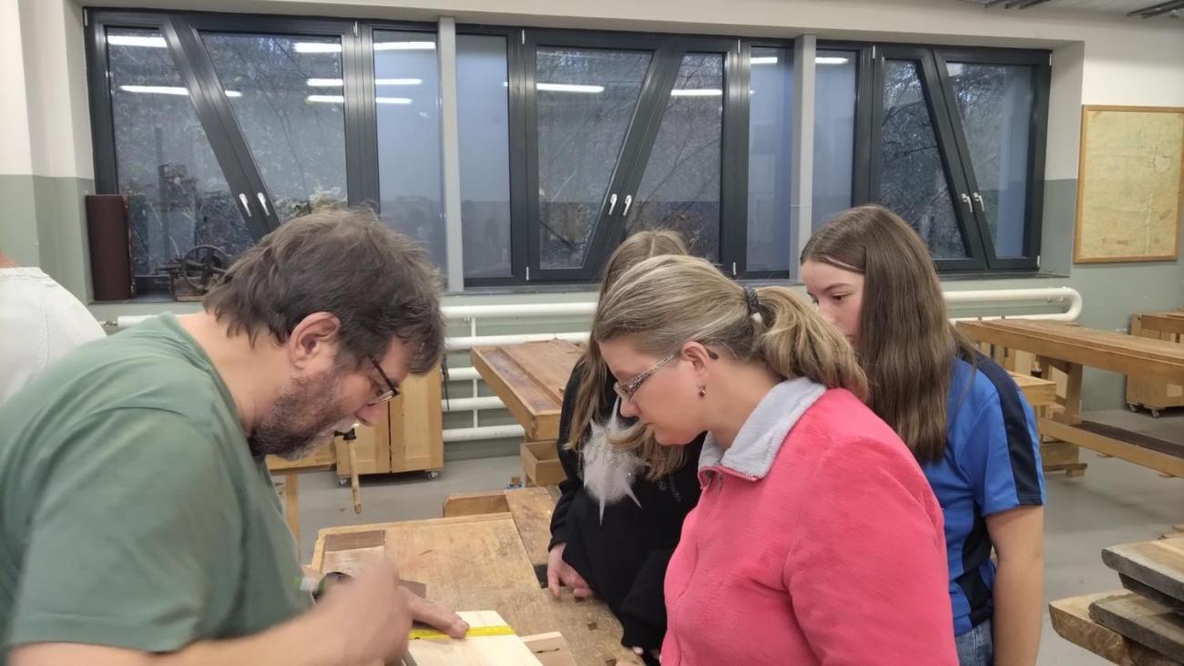 Projekt "Budka" - spolupráce 7.C s klienty DTS Jihlava