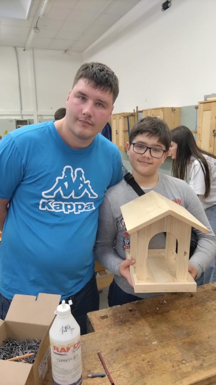 Projekt "Budka" - spolupráce 7.C s klienty DTS Jihlava