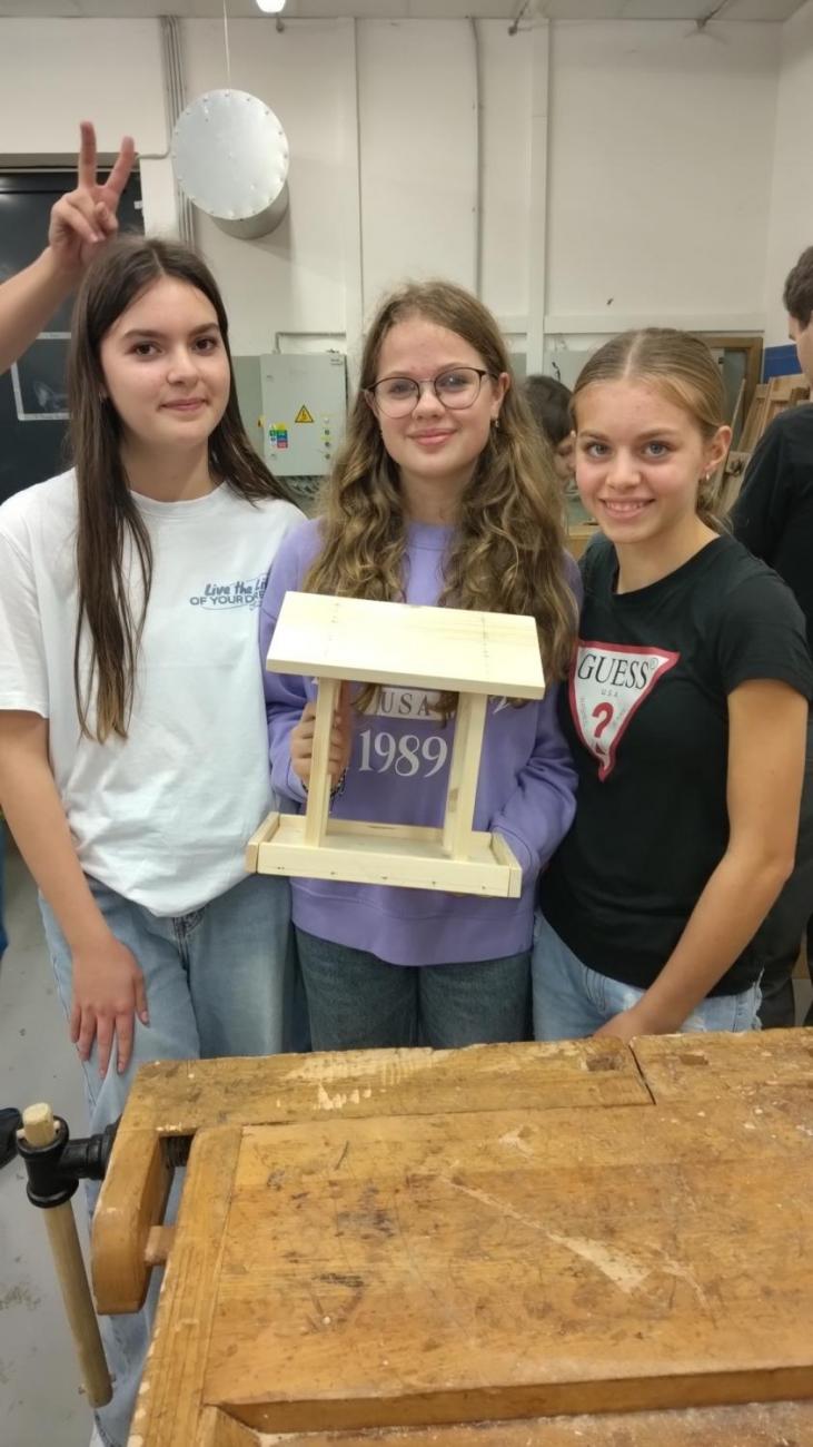 Projekt "Budka" - spolupráce 7.C s klienty DTS Jihlava