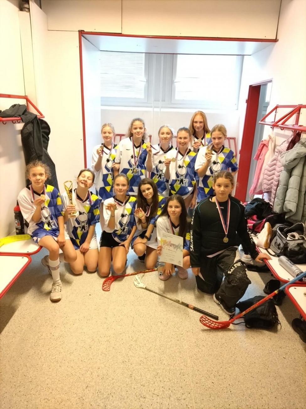 Naše holky slavily vítězství!